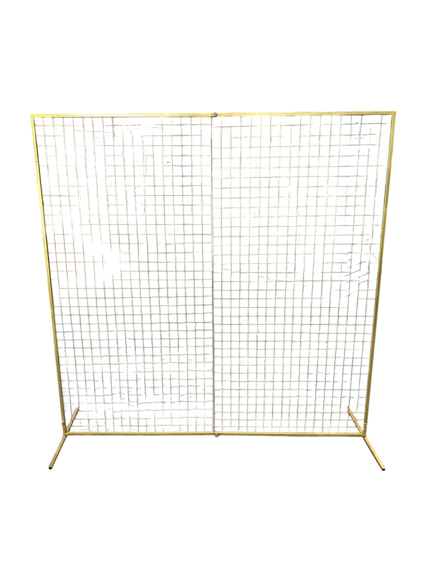 Metal Wall with Grid 6.5ft (80'') Square - GD