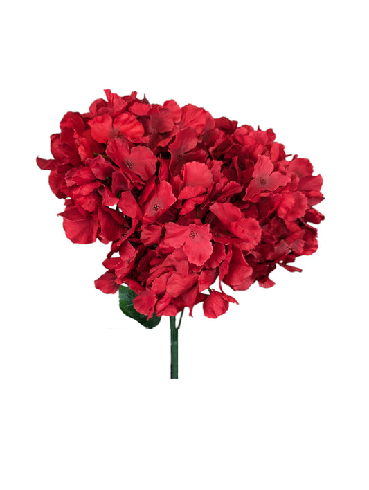 Hydrangea Bush XL Dark Red